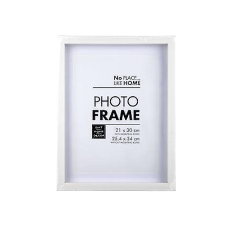 Picture Frame - Shadow Box 21 x 30cm (A4 Size), White